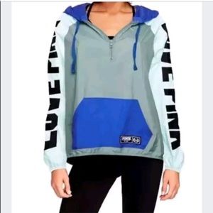 RARE PINK Victoria’s Secret Windbreaker